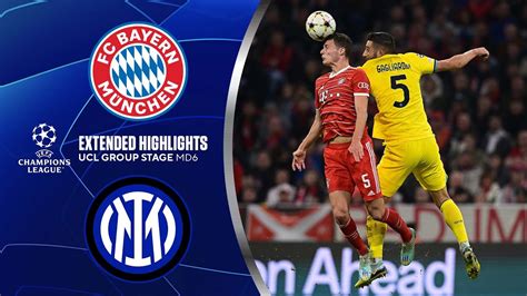 bayern munich vs inter milan